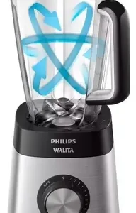 Liquidificador RI2244 Série 5000 Com Jarra Inquebrável Inox 1400W Capacidade Útil 2L Philips Walita - Imagem 6