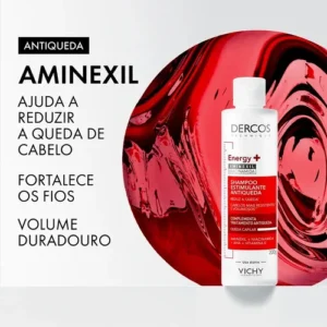 Shampoo Antiqueda Estimulante com Aminexil, Dercos Energy+ Vichy, 200g - Imagem 7