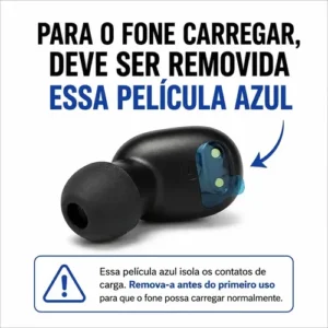 Fone De Ouvido Airdots 2 Xiaomi Redmi Bluetooth 5.0 Preto - Imagem 4