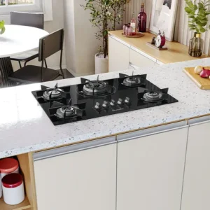 Cooktop 5 Bocas Mueller Mcg5bc Mesa De Vidro Tripla Chama Super Automático Preto - Imagem 8