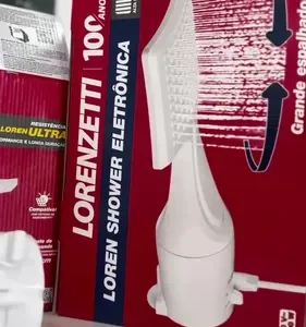 Chuveiro Loren Shower Ultra Eletrônica 7500w Lorenzetti Branco 7.5 Kw - Imagem 9