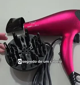 Secador De Cabelo Philco Bivolt Ions Turmaline Mais Brilho - Imagem 8