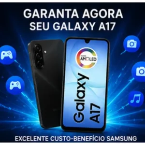 Smartphone Samsung Galaxy A17 4g Tela 6.7 128gb+4gb Ram Amoled NFC FABRICAÇÃO NACIONAL C/ ANATEL Cor Preto - Imagem 4
