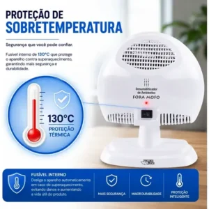 Desumidificador De Ar Ambiente Tira Mofo Eletrico Force Line - Imagem 10