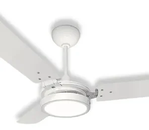 Ventilador de Teto Ventex Valen LED 3 Pás 1.1m Branco Silencioso - Imagem 2