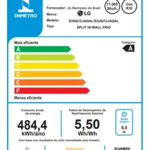 Ar-condicionado 220v Lg Ai Dual Inverter Comp 12.000btu Frio - Imagem 4