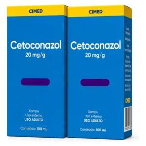 Kit 2 Shampo Cetoconazol Caspa Dermatite Seborreica 100ml - Imagem 5