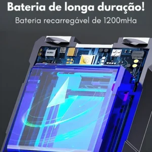 Lanterna Tatica Militar Potente Forte Recarregavel Multiuso Emergência Automotiva Prova Dagua C/ Power Bank - Imagem 5