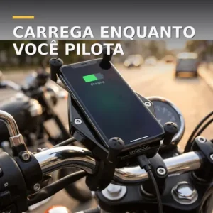 Suporte Moto Carregador Usb Universal Celular Shopclic - Imagem 5