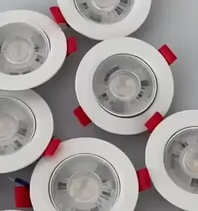 Kit 10 Spot Led Easy 7w 6500k Bivolt Embutir Quadrado Alut - Imagem 2