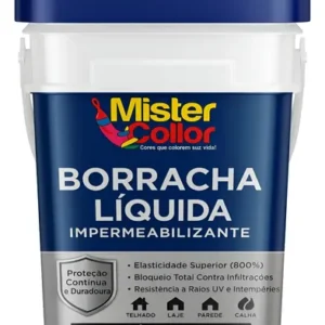 Impermeabilizante Borracha Líquida 18kg Externo E Interno - Imagem 2