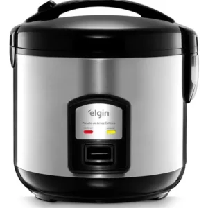 Panela De Arroz Elétrica Gran Rizzo 700w Elgin 10 Xíc Preto - Imagem 5