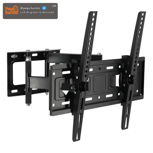 Suporte Tri-articulado Para Tv 26 A 65 Polegadas Universal