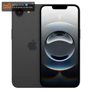 iPhone 16e (128 GB) - Preto - Distribuidor Autorizado - Imagem 1