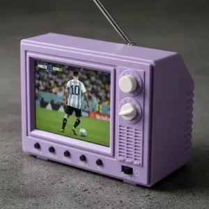 Mini Tv Portátil Retrô, Tela Usb Hd Recarregável De 2,4 Yy - Imagem 18