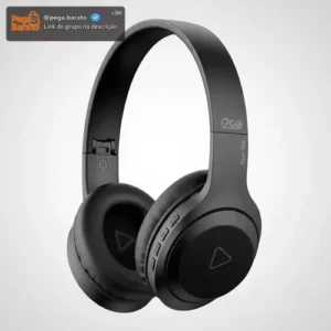 Headphone Bluetooth Bass 300 I2go Até 10h De Bateria Cor Preto - Imagem 1
