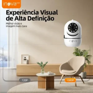 Câmera de Segurança Inova Domo Full HD 1080p com Visão Noturna e Áudio Bidirecional - Imagem 8