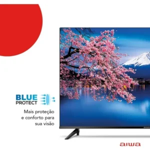 Smart TV AIWA 43” Android Full HD Borda Ultrafina HDR10 Dolby Áudio AWS-TV-43-BL-02-A - Imagem 5