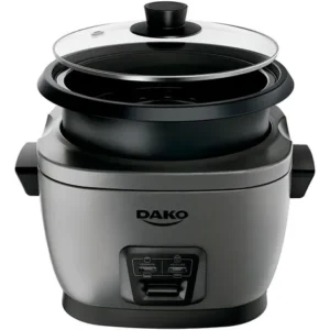 Panela De Arroz Elétrica Dako 700w Com 4 Litros 10 Xícaras Cinza - Imagem 7
