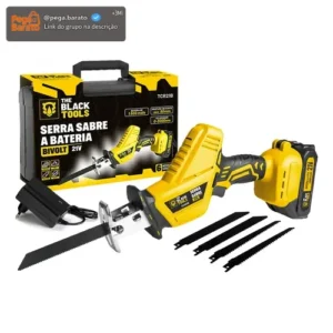 Serra Sabre Elétrica Portátil Profissional A Bateria 21v - Imagem 1