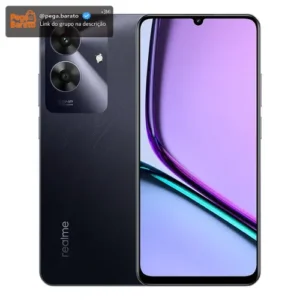 Smartphone Realme Note 60s Celular 128 Gb 4gb Ram Dual Sim Preto - Imagem 1