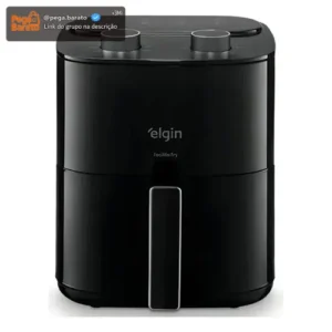 Fritadeira Air Fryer Facilita Fry 3,5litros Preta Elgin - Imagem 1