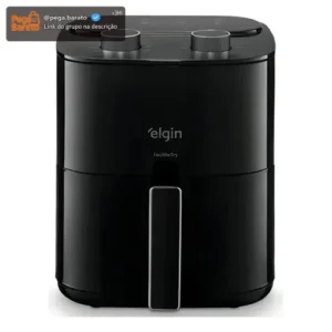 Fritadeira Air Fryer Facilita Fry 3,5litros Preta Elgin - Imagem 1