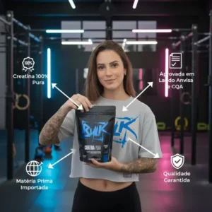Creatina 1kg Monohidratada 100% Pura Bulk Nutrition - Imagem 6