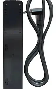 Filtro de Linha com Protetor de Surto DPS iClamper Energia 5 Tomadas 3 Pinos 10 Amperes com Tecnologia LCF Anti Raio Clamper Cor Preto - Imagem 8