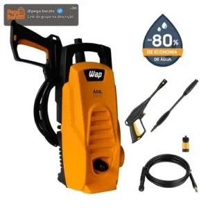 Lavadora De Alta Pressão 1400w 1300psi 300l/h Wap Ágil 1800 - Imagem 1