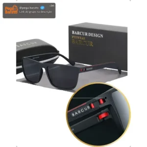 Óculos De Sol Masculino Polarizado Proteção Uv400 Original - Imagem 1
