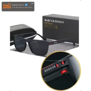 Óculos De Sol Masculino Polarizado Proteção Uv400 Original - Imagem 1