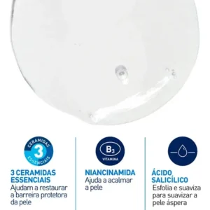 Refil Gel de Limpeza Facial Antiacne Pele Oleosa, Acne Control CeraVe, 227g - Imagem 12
