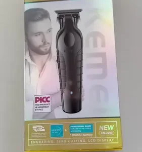 Maquina Maquininha De Cortar Cabelo Profissional Kemei 2299 - Imagem 2