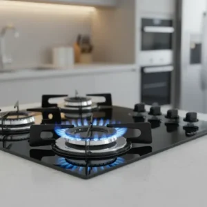Fogão Cooktop Gás 4 Bocas Vidro Ultra Chama 127v/220v Preto - Imagem 5