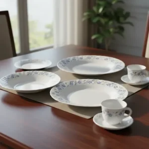 Aparelho De Jantar 20 Peças Opaline Branco Almoço E Jantar - Imagem 2