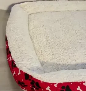 Cama Pet Cachorro Grande Impermeável 70x70 Sherpa Lavável - Imagem 2