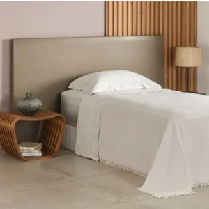Colcha Solteiro Buddemeyer In Design 100% Algodão Bege - Imagem 3
