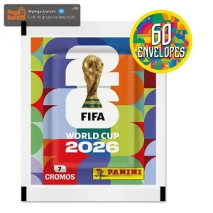 Kit 420 Figurinhas Do Álbum Copa Do Mundo 2026- 60 Envelopes - Imagem 1