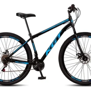 Bicicleta Aro 29 Aço Carbono Freios A Disco 21 Marchas - Imagem 4