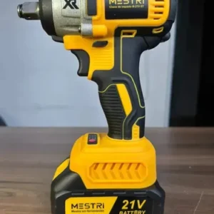 Chave De Impacto a Bateria Profissional Recarregável 4ah Brushless Parafusadeira Furadeira Alta Potência Sem Escova 2 Baterias MESTRI - Imagem 9