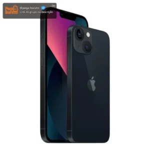 Apple Iphone 13 (256gb) Preto Original 5g Envio Imediato+ Nf (Novo com caixa aberta) - Imagem 1