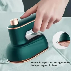 Mini Ferro De Passar Roupa A Vapor Para Viagem Bivolt - Imagem 8