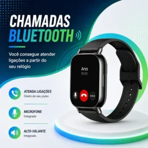 Relógio Smartwatch Redmi Watch 5 Active Lite Xiaomi Preto Prateado - Imagem 4