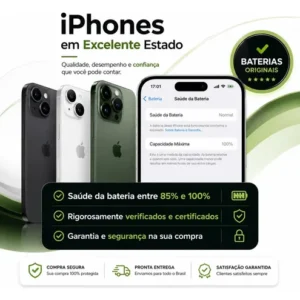 Apple Iphone 15 Pro Max 512gb Original 5g Garantia + Brindes (Novo com caixa aberta) - Imagem 3