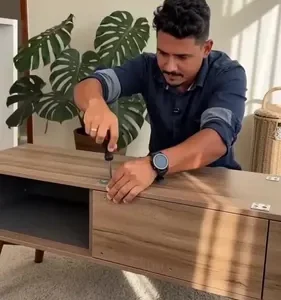 Parafusadeira E Furadeira Profissional 2 Baterias Sem Fio - Imagem 2