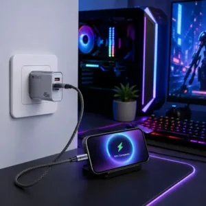 Fonte Carregador 45w Turbo Tipo C Para Iphone Samsung - Imagem 4