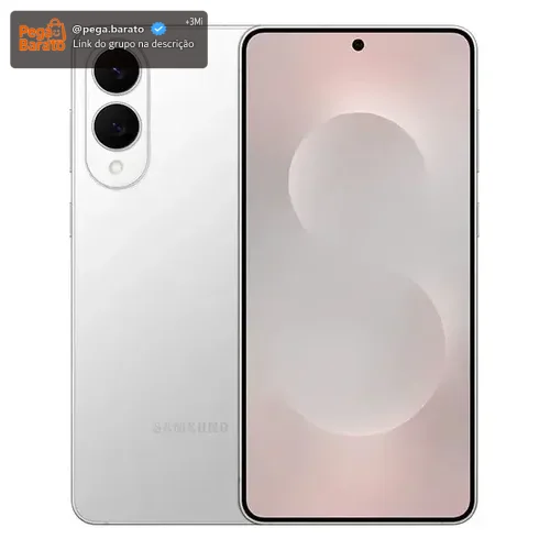Celular Samsung Galaxy S25 Edge 5g, 512gb, 12gb Ram, Câmera Dupla De Até 200mp, Tela Grande De 6.7 - Titânio Prata