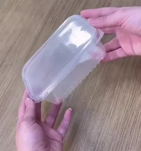 144un Pote Descartável 500ml Freezer Microondas Marmita Cristal - Imagem 2