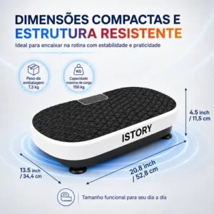 Plataforma Vibratória 199 Níveis Controle Remoto Bluetooth - Imagem 10